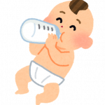 赤ちゃん　ミルク